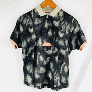 Jamie Sadock Women's Short Sleeve Top Black Small